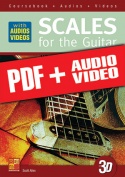 Scales for the Guitar in 3D (pdf + mp3 + videos)