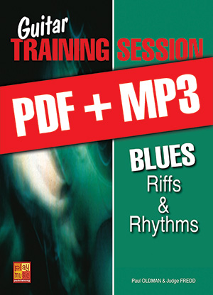 Guitar Training Session - Blues Riffs & Rhythms (pdf + mp3)
