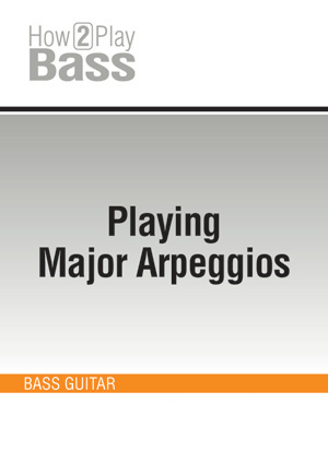 Playing Major Arpeggios