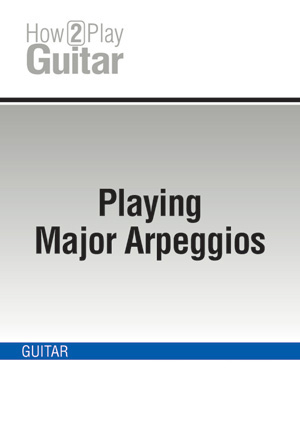 Playing Major Arpeggios