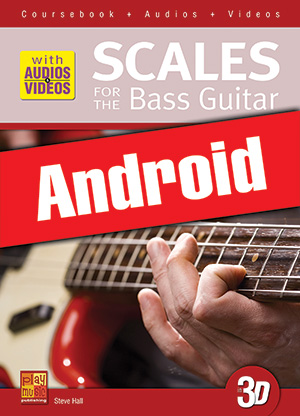 Scales for the Bass Guitar in 3D (Android)